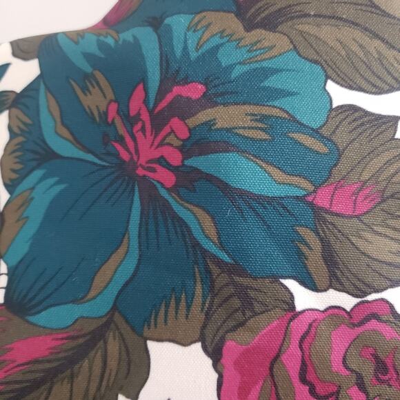 Vintage Good Times Double Breasted Floral Career Blazer Jacket 14 - Picture 10 of 13